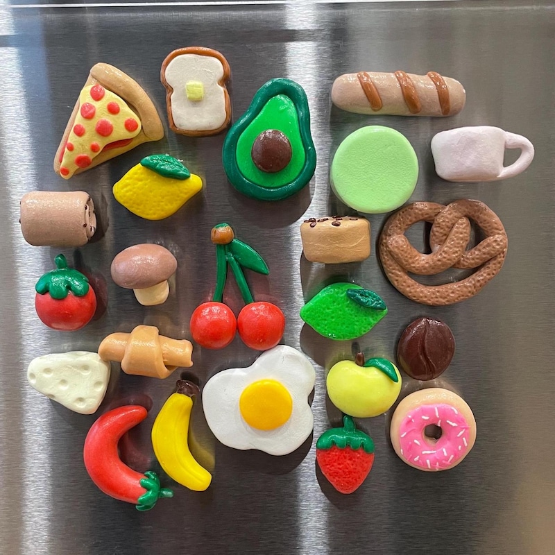 Clay Magnets - Etsy