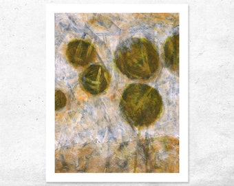 Abstract Aerial Landscape. Gift for Dad. Great Art Print Gift for an Art Lover. Modern print by an Australian Artist