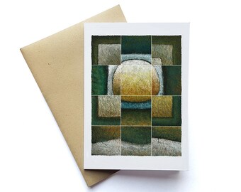 Blank Greeting Card for any occasion or just add a frame, abstract art