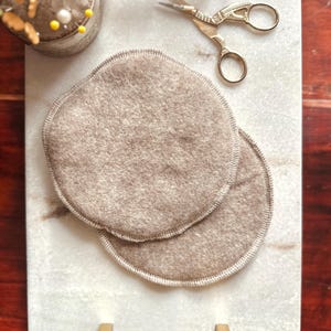 Merino Wool Bra Inserts Reusable Anatomic 100% Merino Wool Bra Pure Merino Wool Bra Padding Organic Intimates Handmade Bra Cup Soft Breast