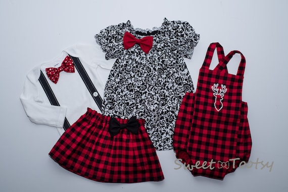 Mix And Match Christmas Outfits Sister Brother Holiday Etsy image 0 - Mix And Match Christmas Outfits Sister Brother Holiday Etsy