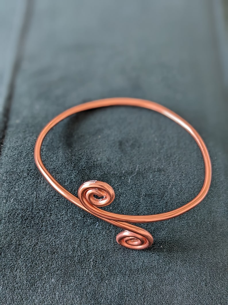 Pair of Grounding Copper Anklets 2 Anklets Etsy