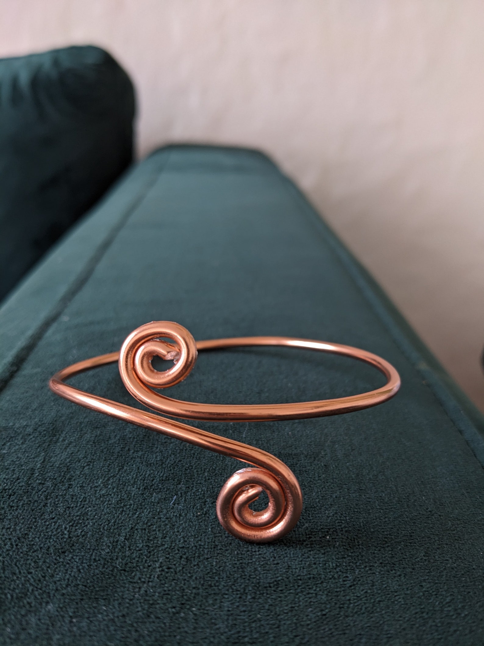 Pair of Grounding Copper Anklets 2 Anklets Etsy