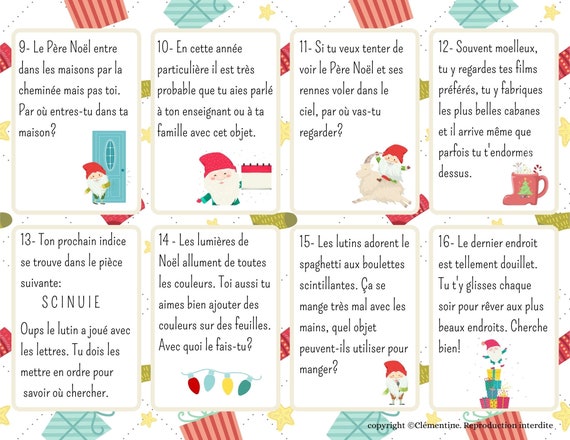 Chasse au trésor ou liste de Noël : fabrique ton enveloppe - KID&Sens