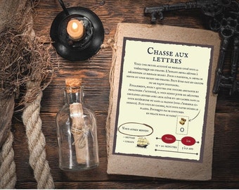 Pirates Theme Coded Message Game