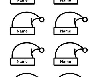 Girl Scout Brownies Elf Name Tags