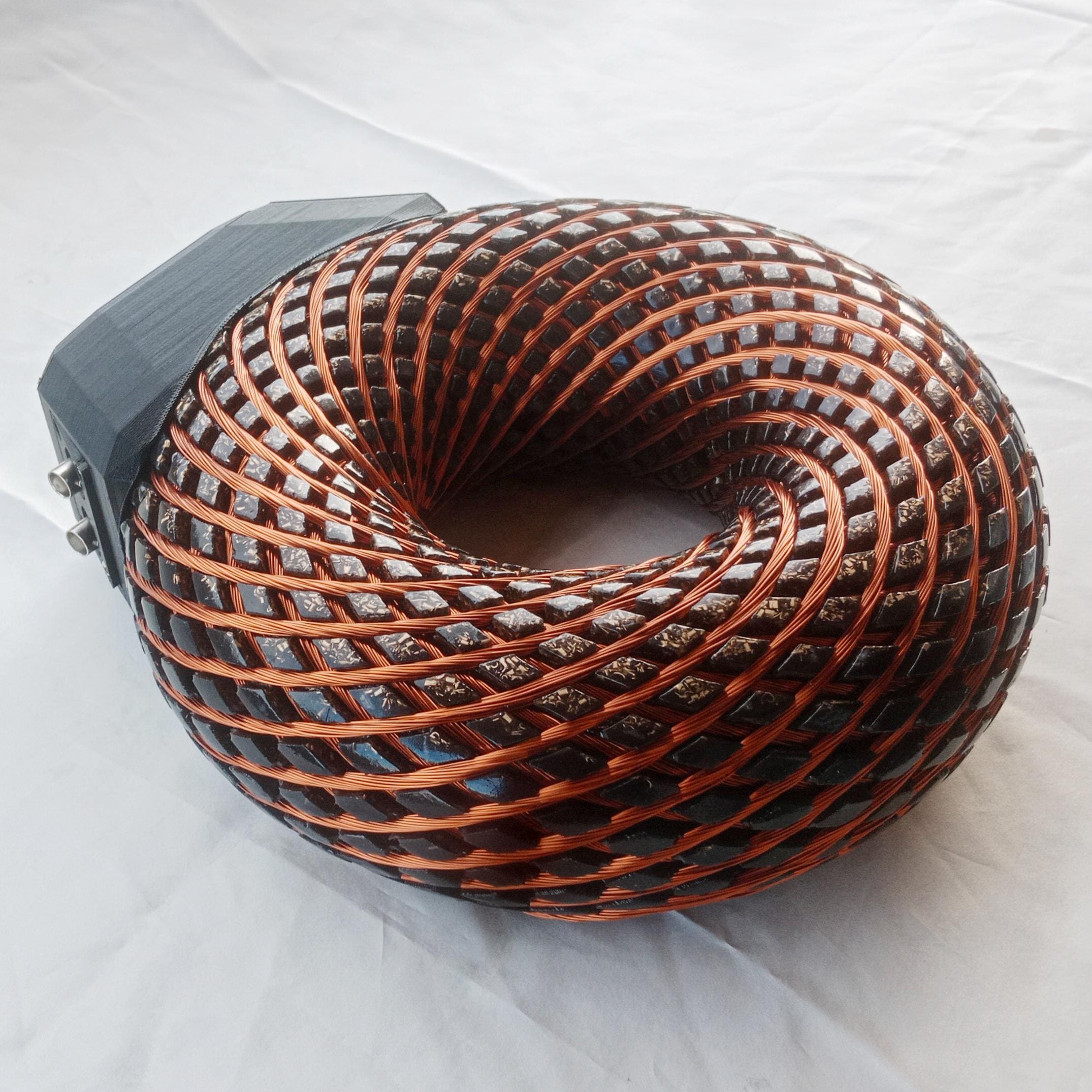 Vortex Field Generator Orgone Scalar/torsion Fields Generator Rodin Vortex Coil 24 Turns 26 Cm ...