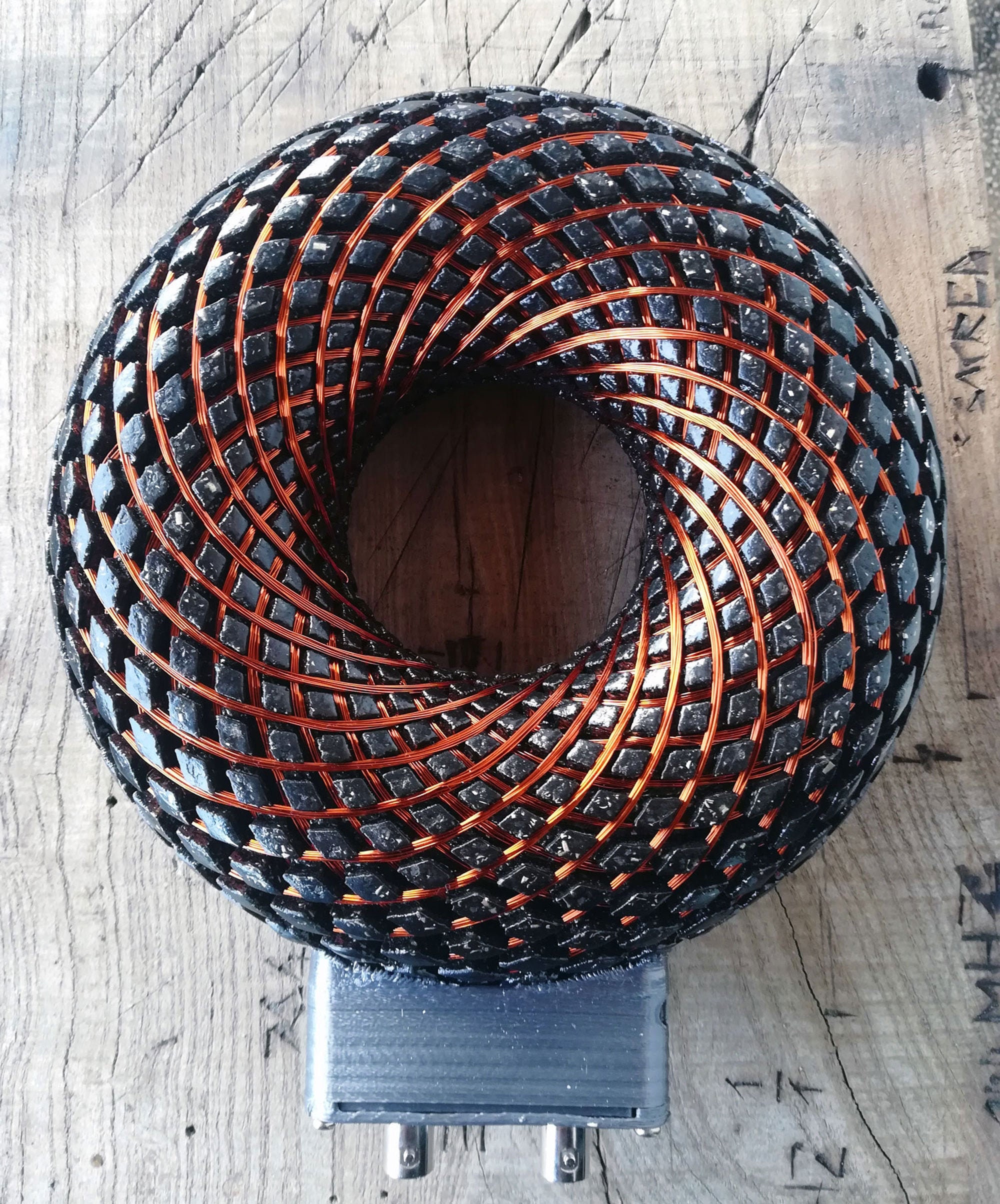 Orgone Scalar/torsion Fields Generator Abha Rodin Vortex Coil Etsy