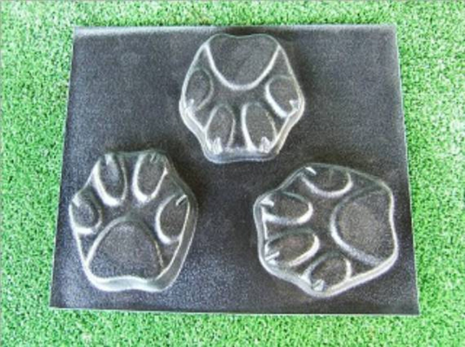 Paw Print POT FEET MOULDS Flower Plant Pot Garden Ornament Etsy