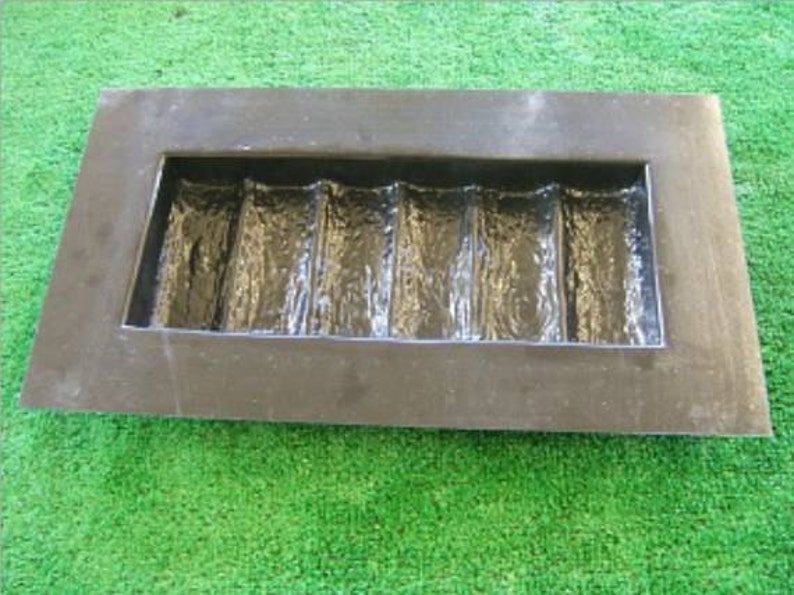 Log Path Edging Mould Garden Ornament Moulds Molds Concrete Etsy