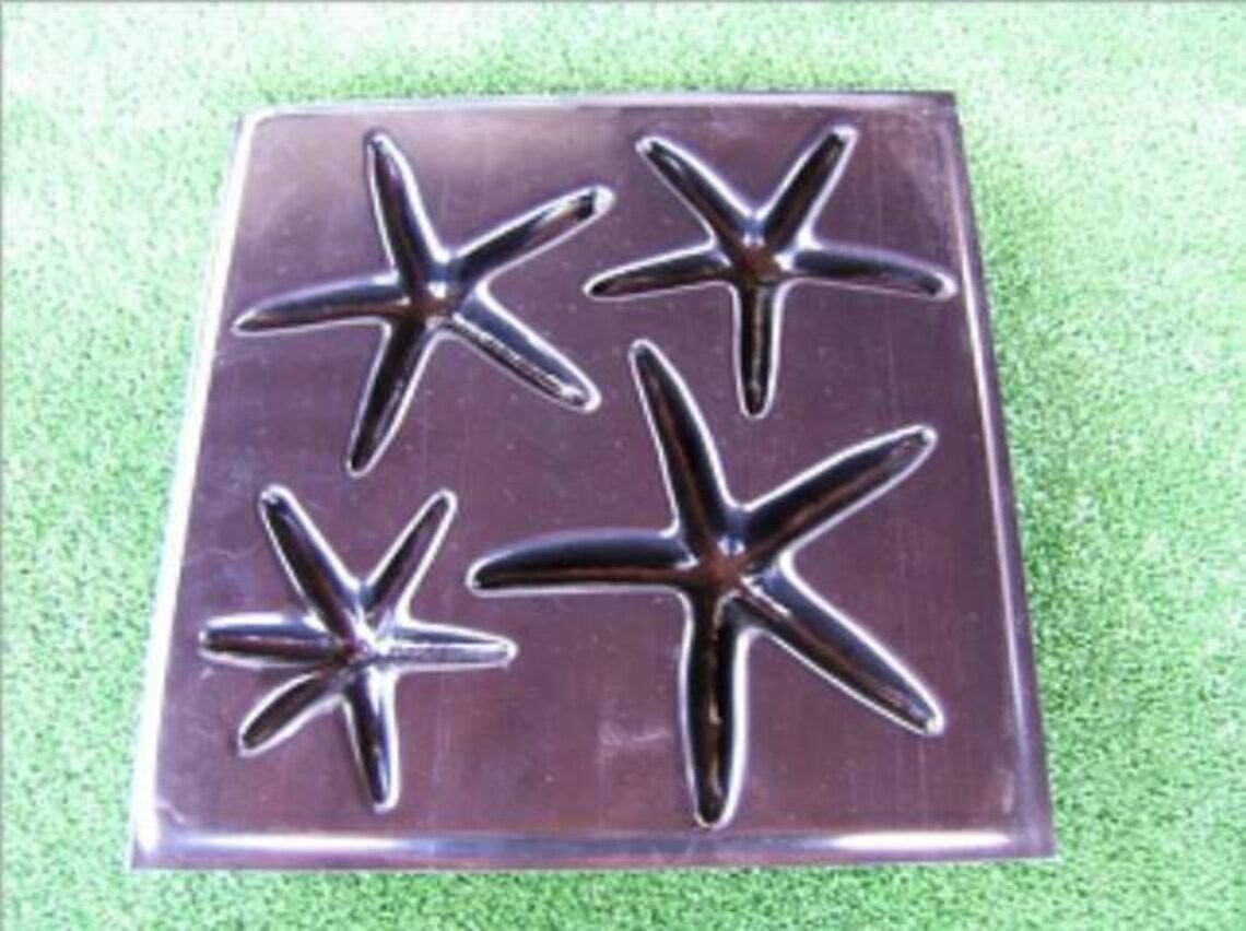 STARFISH MOULD Garden Ornament Moulds Molds Concrete Casting Etsy