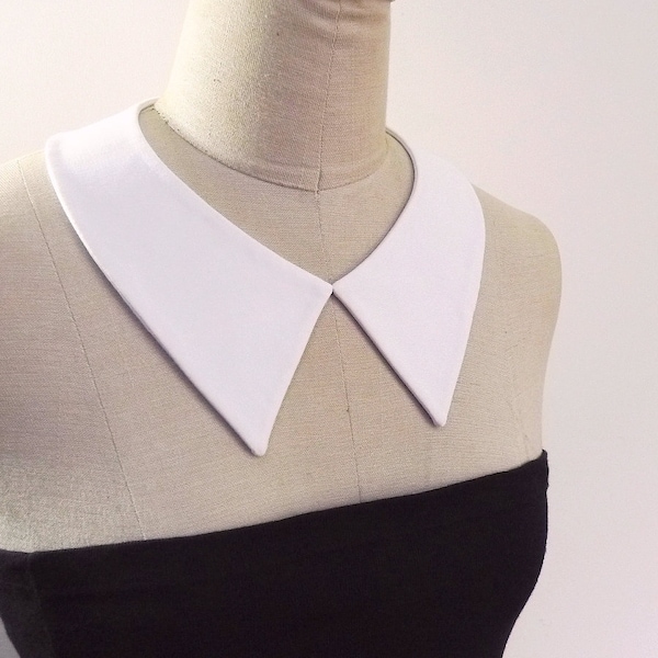 Peter Pan Collar Detachable Collar, white collar necklace