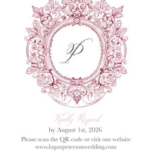 Storybook Wedding Invitation Suite | Fairytale Castle Princess Invite (Digital) image 4