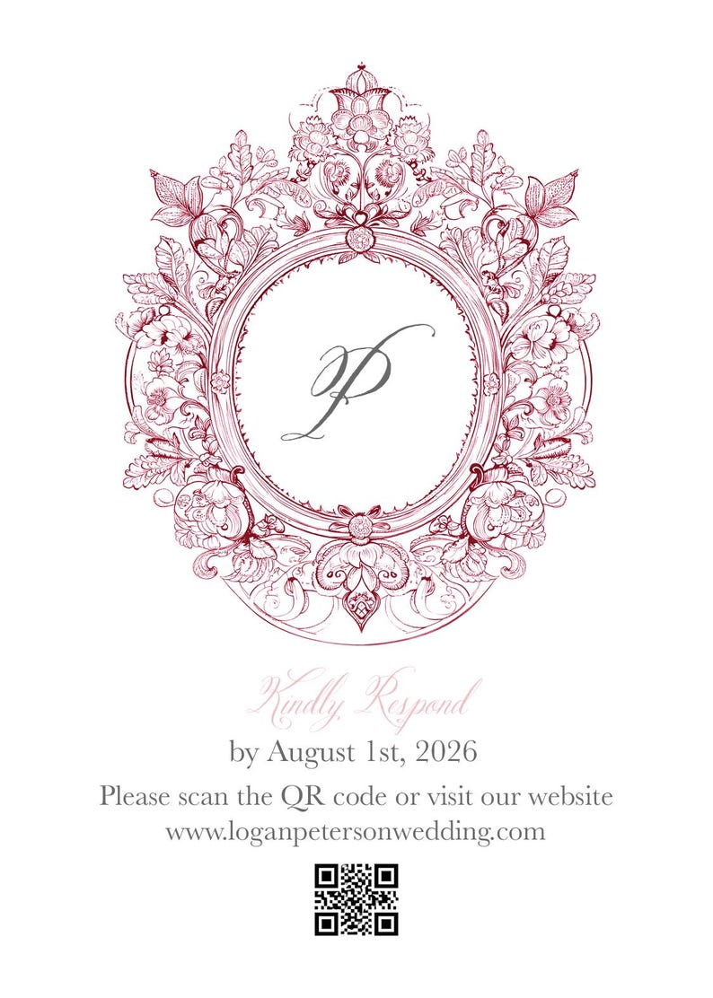 Storybook Wedding Invitation Suite | Fairytale Castle Princess Invite (Digital) image 4