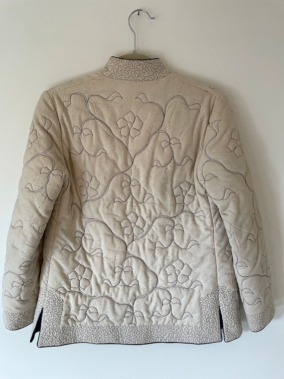 Vintage 80s Embroidered Jacket - image 4