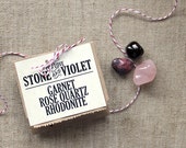 Gift Set of Three Tumbled Stones -  For Love