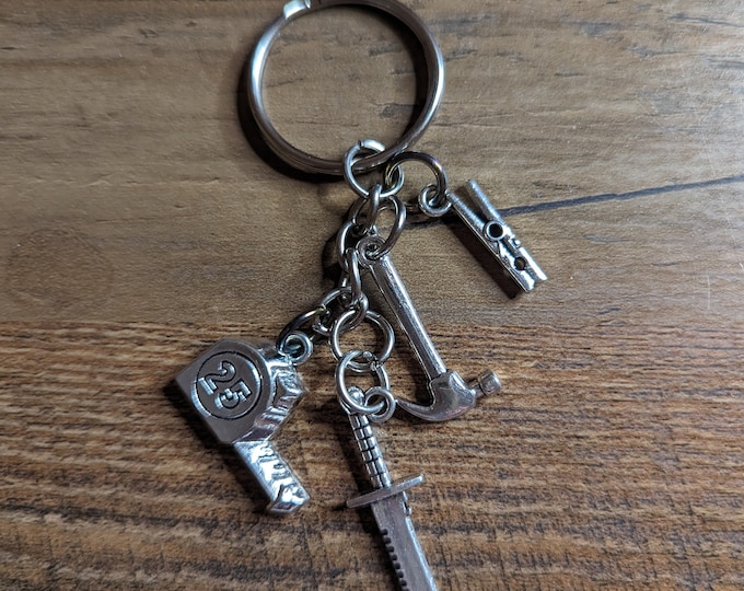 Tool belt keychain