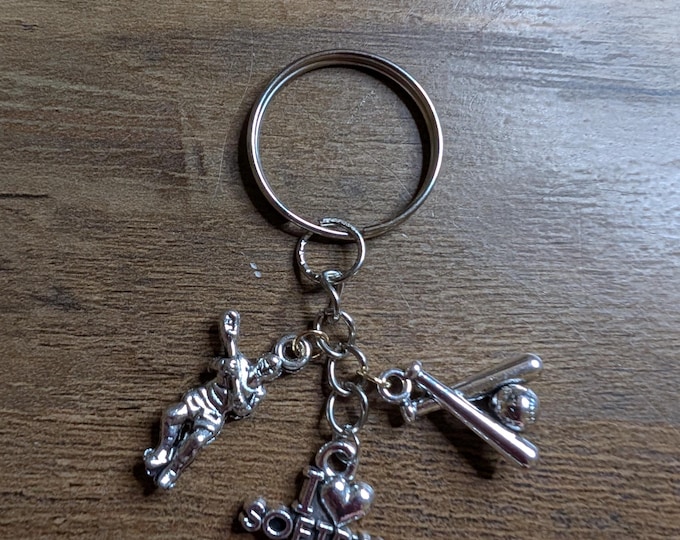 sports theme keychain
