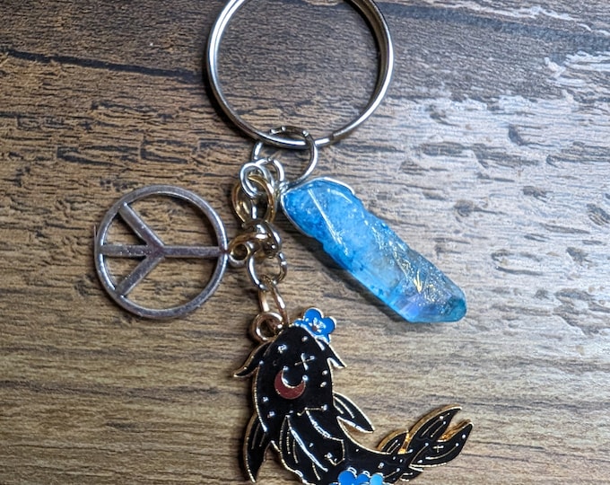 yin/yang keychain set