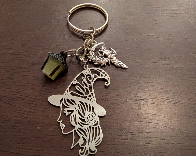 Witchy energy keychain