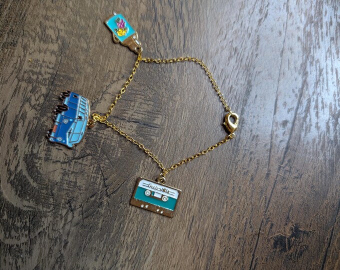 Retro charm bracelets