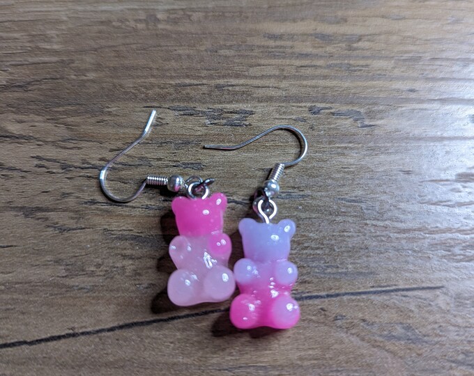 Gummy bear earrings