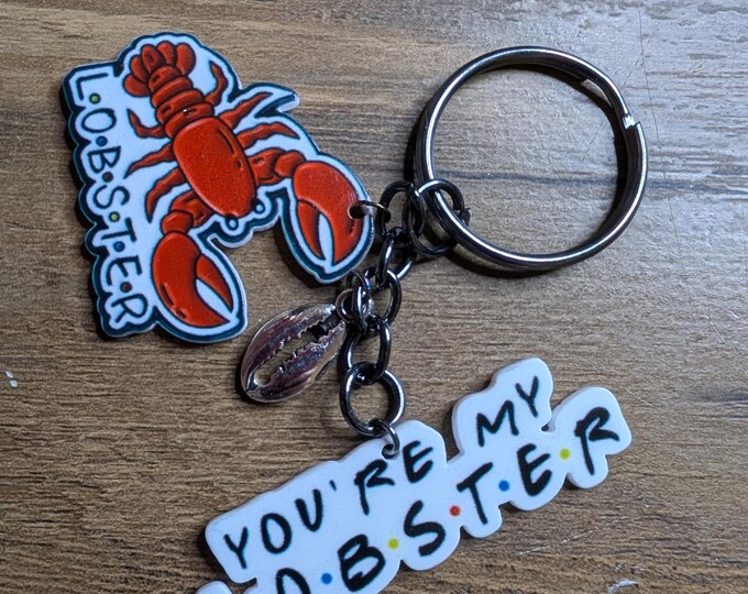 I'll be there for you keychains