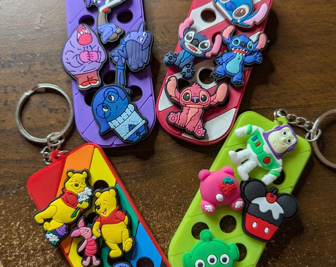 Shoe Charm Keychains