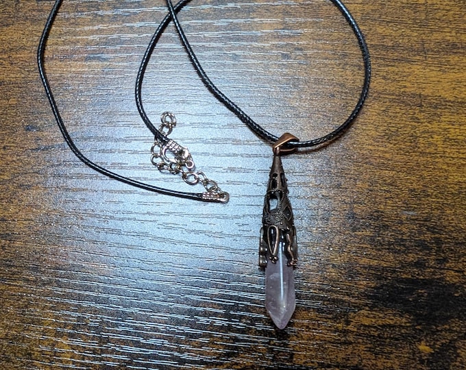Elaborate crystal necklace
