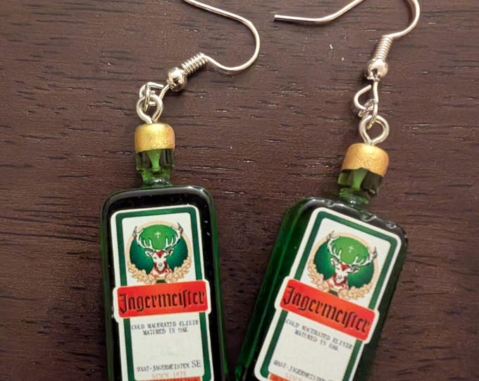 Beer themed earrings