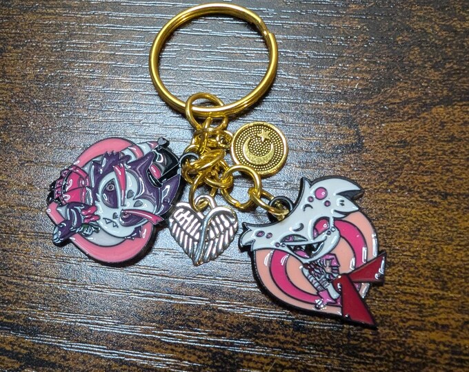 Demons are back keychains