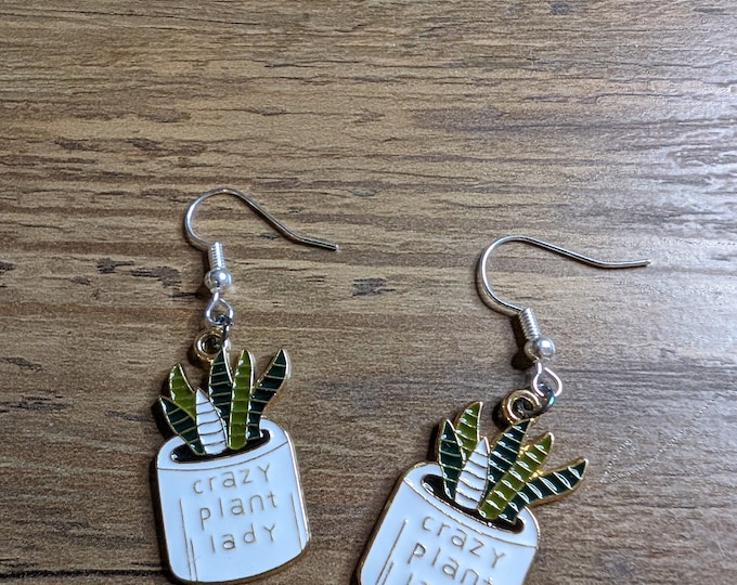 Plant lover earrings