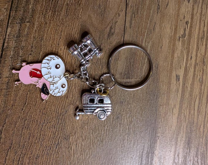 courage pup keychains