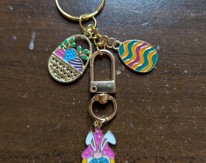Easter Charm Keychain: Basket Stuffer