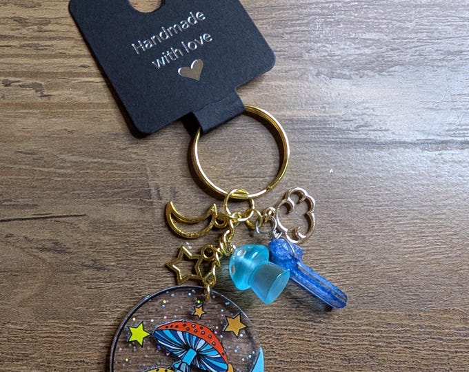 Sparkle Trippy keychain