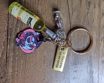 demon hotel keychains