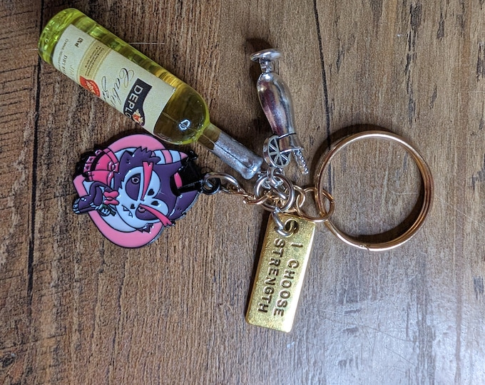 demon hotel keychains