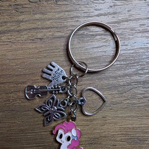 Happy pony keychains