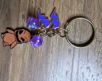 nightmare demon keychain
