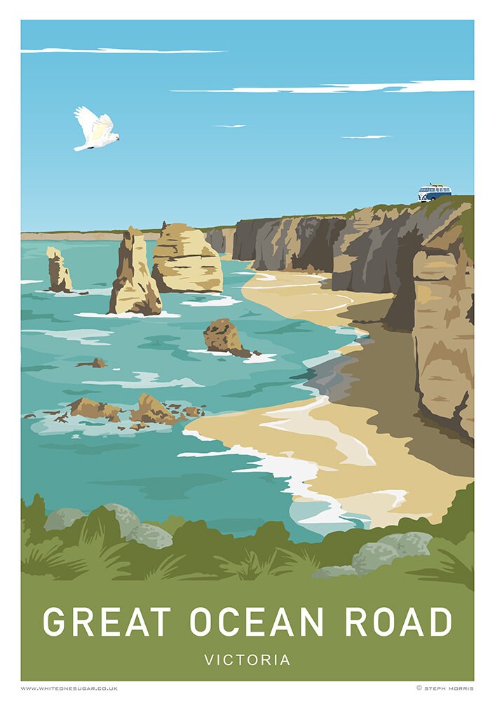 グレート オーシャン ロード、ビクトリア州、オーストラリア。旅行