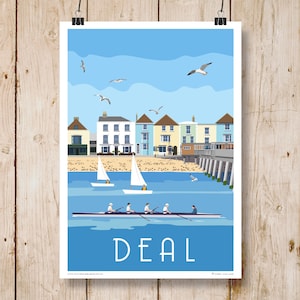 Deal Rowing and Sailing, Kent. A4, A3, A2, A1. Other sizes are now available.