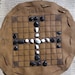 Tablut Leather Game Pouch - Made to order 
