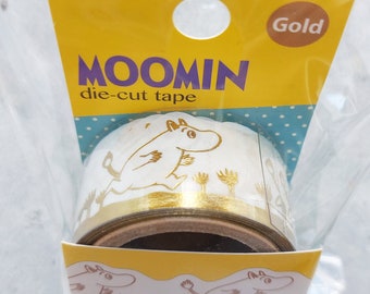 Moomin - Gold Deco Tape