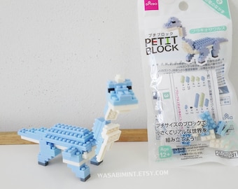 Petit Block- Dinosaurs- T-Rex- Brachiosaur- Triceratops- Stegosaurus- Pteranodon- Spinosaurus - Velociraptor - Ankylosaurus - Mosasaurus