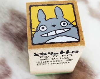 LAST PIECE_Totoro Rubber Stamp: Wide Smile