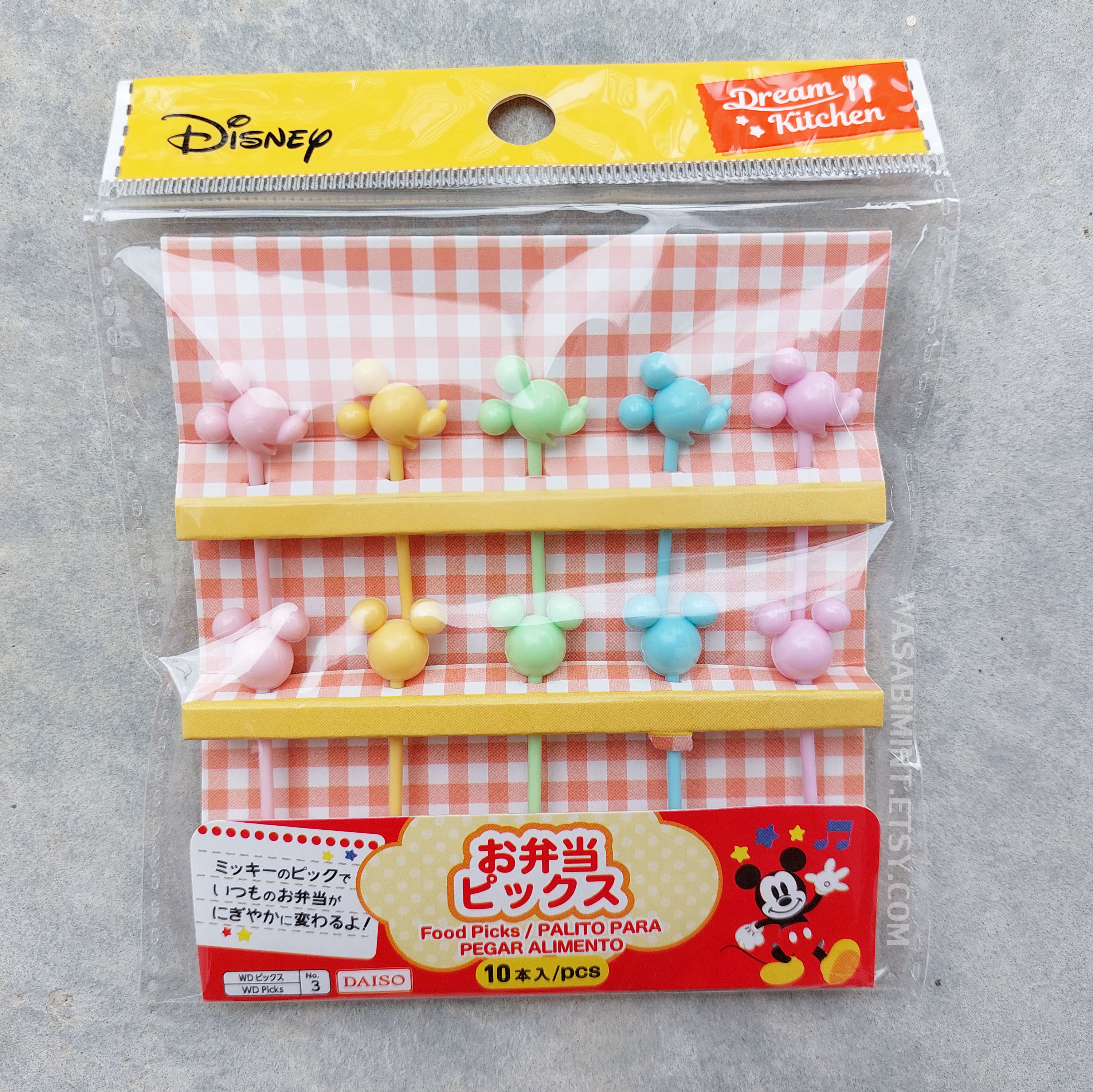 8 Mickey Mouse Sauce Containers Bento Box Favours Lunch Box 
