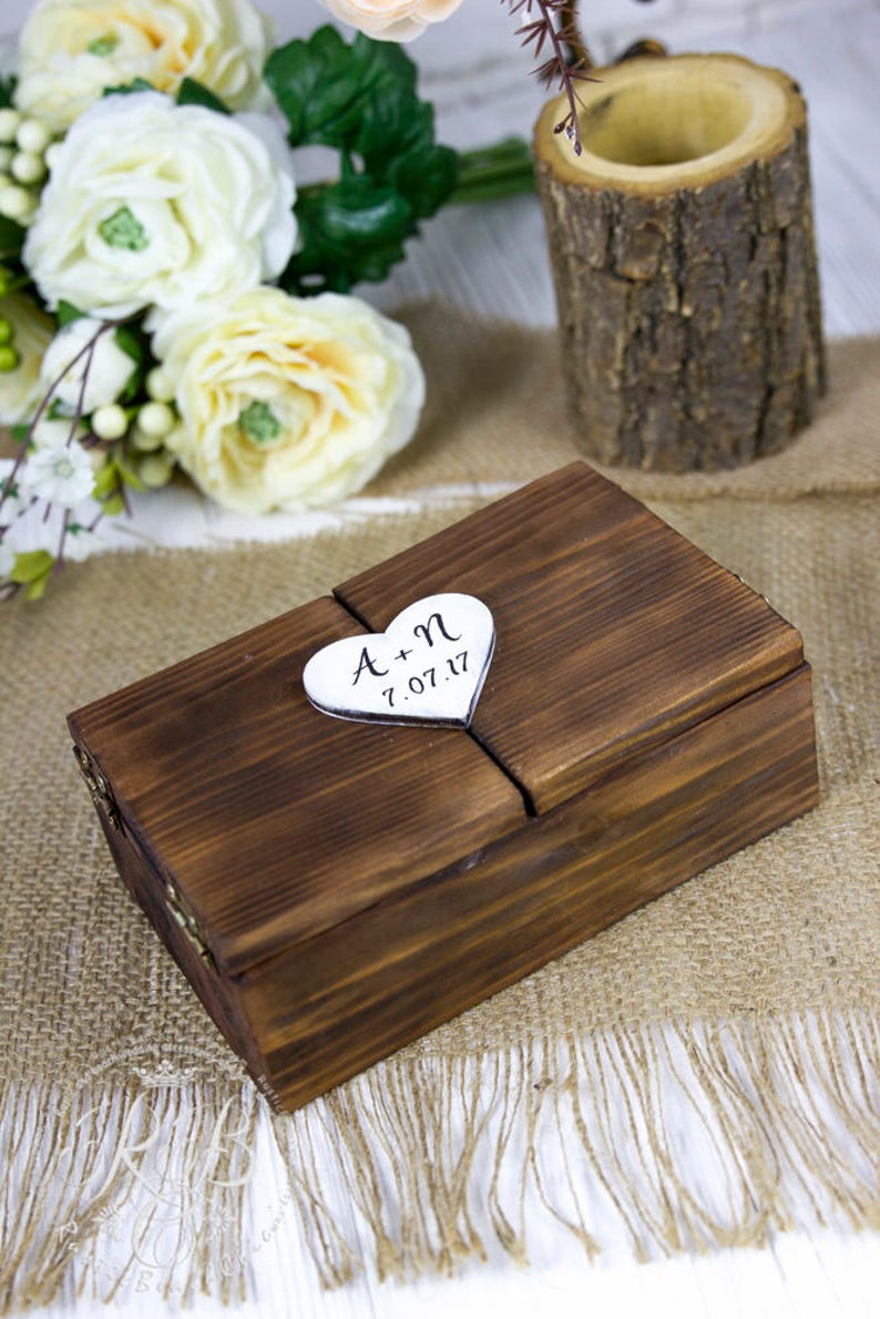 rustic engagement ring box
