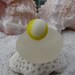 Vibrant Yellow & White Beach Marble