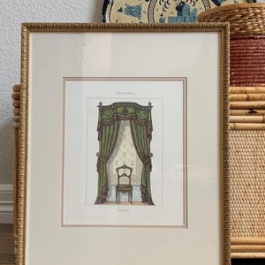 Vintage French Print: Soicher Marin, Chateau Chic Decor (13.5&quot;x20.75&quot;)