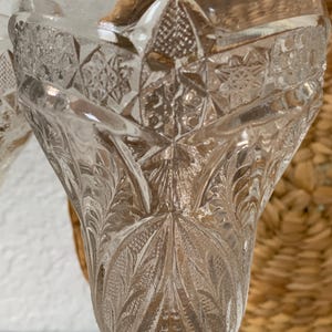 Antique EAPG Indiana Water Goblets|Gaelic Glasses|Set of 4|1900&#39;s|Antique Glassware
